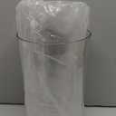 3 Large Acrylic Clear Cylinder Vase Set, Unbreakable Plastic Hurricane VasesDifferent Size Vases for Living Room, Desk, Wedding Centerpieces Flower Bouquet Dcor