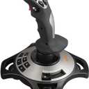 PC Joystick, USB Gaming Flight Simulator Game Controller with Vibration Function and Throttle Control, PXN 2113 Wired Gamepad Flight Sim Stick for Windows PC/Computer