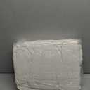 EMME Faux Fur Duvet Cover King Size, 3 Pieces Ultra Soft Fluffy Comforter Cover, Cozy Warm for Winter, Luxury Elegant Shaggy Bubble Design Bedding, 1 Duvet Cover & 2 Pillow Shams (King, Cream White)