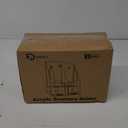 2 Pack Acrylic Brochure Holder 8.5 x 11, 2 Tier Brochure Display Stand with Removable Divider for 4 x 9 inches Trifold Pamphlets, acrylic flyer holder 8.5 x 11 Stands for Flyer, Pamphlet, Magazine