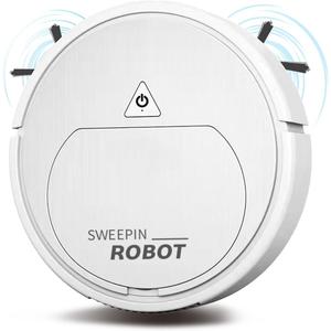 Robot Vacuum, One-Touch Start, Slim Design, Rechargeable, Ideal for Hardwood Floors,Pet Hair Specialist Robot Vacuum with Tangle-Free Brushroll