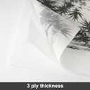 100 Pack Cocktail Napkins Paper, Special Design of Bamboo in the Mist Paper Napkins Decorative for Bathroom Toilet Powder Room Holiday Wedding Bridal Shower (100, SMALL)