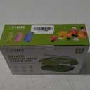 Jelife Bento Lunch Box for Kids - Large Bento-Style Leakproof Bento Boxes with 4 Compartments Lunchbox with Silverware for Kids Back to School, Reusable On-the-Go Meal and Snack Containers,Macaron