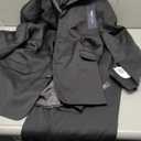 Tommy Hilfiger Boys' 2-Piece Formal Suit Set (18 Husky, Black)