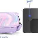 Choco Mocha Girls Purses for Kids 6-8, Girls Crossbody Purse for Kids (Purple)