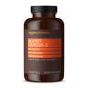 Amazon Basics Super Omega-3 with Natural Lemon Flavor, EPA & DHA Omega-3 Fatty acids, 120 Count (1280 mg per Serving, 2 Softgels) (Previously Amazon Elements) (EXP 06/01/28)