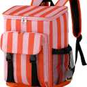 DYSHAYEN Cooler Backpack,Lightweight Backpack Cooler Insulated Leak Proof,30 Cans Soft Cooler Bag for Beach,Camping,Beach,Picnic,Lunch