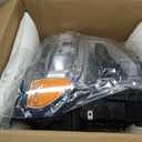 VLINCAR Full LED Headlight Compatible with Chevy Silverado 1500 2022 2023 2024 (For LT RST Model w/ o Redline Pkg w/ o Rally Edition) w/ Amber Animation White Bezel Right Passenger Side 87828576