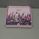 ETSPIL Embroidery Kit for Beginners & Adults, 3-Pack 33-Stitch Practice Samplers, Pre-Stamped Patterns, 7.8 inch Hoop, Floss & Needles, Step-by-Step Guide and Video Tutorials, DIY Needlework Gift