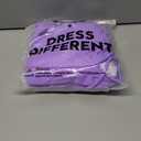 Sovoyontee Women's Ruffle One Piece Swimsuit Tummy Control Bathing Suits Drawstring Cutout V Neck Swimwear (Purple, S)