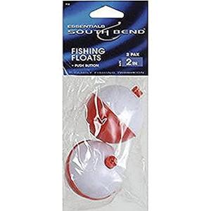 2" RED White Floats (2PK)