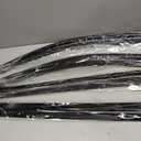in-Channel Window Visors Rain Guards for 2014-2018 Chevy Silverado/GMC Sierra 1500 Crew Cab, Window Vent Wind Shades Deflectors for 2015-2019 Silverado/Sierra 2500HD 3500HD Full-Size Cab