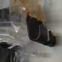 5 Pack Gridwall Waterfall Faceout with 5 Hooks Gridwall Clothes Hanger Gridwall Waterfall Faceout Hooks Rectangular Tube Display for Wire Grid and Grid Wall (5, Black)