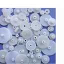 58PCS Small Gears Set Plastic Gears Module 0.5 for DC Motor DIY Model Toys RC Car Robot