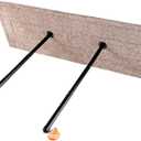 TJCYGO Chimney Fireplace Draft Stopper, 13''x35'' Chimney Flue Plug, 100% Natural Wool, Damper Draft Stopper Plug, Fire place Plug Seal Save Energy Block The Smell & Draft