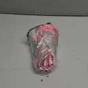 Three Fold Umbrella Women Transparent Clear Cherry Blossom Mushroom Sakura Folding Sunshade Rain Umbrellas