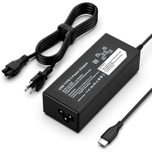 Nivjuky 45W USB C Laptop Charger Compatible with HP Chromebook X360 14 14-ca051wm 14-ca091wm 14-ca0061dx 14a-nf0099nr 14a-na0226nr Type C Charger Fast Charging Power Supply Adapter Cord