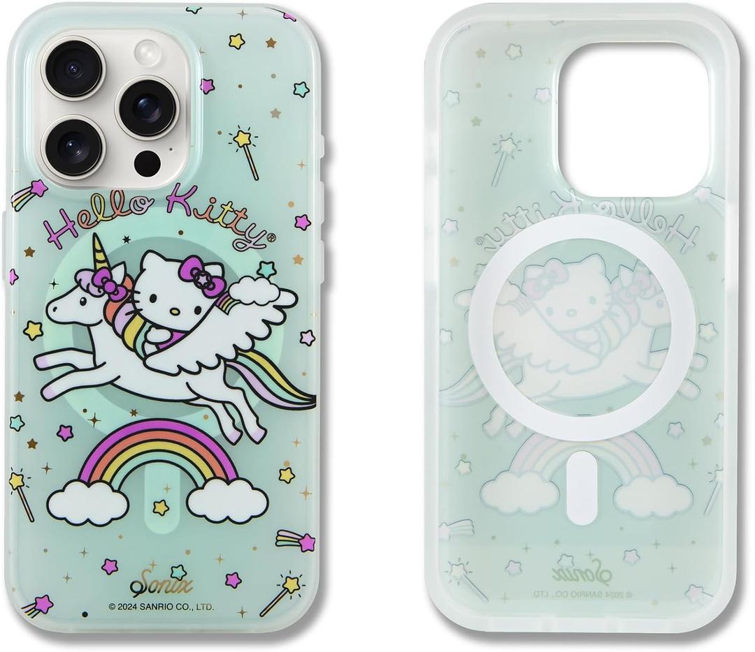 Sonix x Sanrio Case for iPhone 15 Pro | Compatible with MagSafe | 10ft Drop Tested | Hello Kitty Unicorn