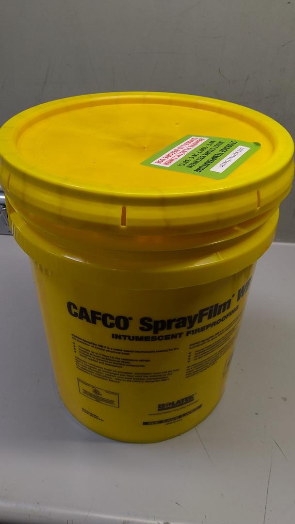 CAFCO SprayFilm WB Universal Fireproofing Patch, 5 Gallon Pail, 25 Lb.