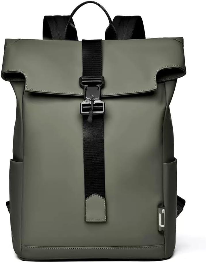 Water Resistant Backpack for Men Women Laptop Bagcollege university BackpacksFits 15.6 Inch Notebook (blackish green)