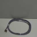 JSAUX 15ft/4.5M Aux to RCA Headphone Male to Male Jack Adapter Nylon Braided 1/8 to RCA Audio Y Cord for Smartphones, MP3, Tablets, Speakers, HDTV - Grey