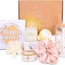 Birthday Gifts for Teen Girls, Happy Birthday Gift Basket for Women, Sister, Friendship, Daughter, Girlfriend, Best Friend, Wife, Her, Female, Cousin, Unique Return Gifts Ideas (White)