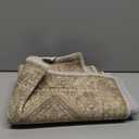 Bavni 2x5 Runner Rug Non Slip, Machine Washable Rug Runners for Hallways, Vintage Distressed Print Kitchen Runner, Low Pile Lightweight Carpet Runner for Entryway Laundry Bedroom Bathroom Nut Brown