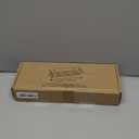 Paper Towel Holder with Shelf, One Hand Tear, Paper Towel Holder Wall Mount with 2 Detachable Hooks for Kitchen, Bathroom, White