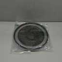 Microwave Food Cover with Mat 12 Inch, Mat as Bowl Holder, Cover for Splatter Guard, Collapsible Lid for Plate Dish, Multi-Purpose Silicone Mat & Kitchen Colander Gadget for Meal Prep,Charcoal