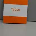 TUCCH Compatible with iPhone 16 Wallet Case, RFID Blocking 4 Card Holder Kickstand [Shockproof TPU Interior Shell], PU Leather Magnetic Closure Protective Flip Phone Cover, Black