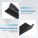 2 PCS Rear Bumper Lip Guards DIY Car Exterior Decoration, Anti-Collision Body Parts & Trim for Diffuser Splitter, Canard Protector Installed at The Bottom, Car Accessories (Carbon Fiber)