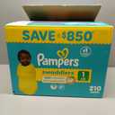 Pampers Swaddlers Diapers, Size 1 (8-14 lbs), 210 Count, Absorbent, Keeps Baby Dry and Comfortable, Skin Safe Disposable Baby Diaper (Packaging May Vary)