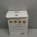 Empanada Maker Press, 6-Inch Extra Large Dumpling Maker Set with Dough Cutter, Dumpling Mold Set for Pierogi, Pastelitos, Calzone, Turnovers, Chinese Dumpling, 5Sizes (6"/5"/4"/3"/2.6") (White)