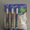 Grout Pen White - 3 Pack - Restore The Look of Kitchen and Bathroom Tile Grout Lines Clean and Whiten Floor, Wall, Counter, Shower, Sink. DIY Easy.