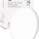 1Pack 16 Inch Dimmable LED Flush Mount Ceiling Light Panel,32W 3480LM,3000K/4000K/6000K CCT Selectable,Ultra Thin Round White Ceiling Light Fixture for Hallway Kitchen Bedroom Home Office Bathroom