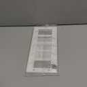 BESTTEN 5-Gang Screwless Wall Plate, Decorator Outlet Cover, Decorative Switch Plate, USWP6 Gloss Snow White Series, Decor Face Plate, H4.69 x W10.18, ETL Listed