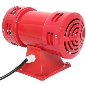 YaeCCC Air Raid Siren, 110V Electric Motor Driven Siren Alarm - 150db, Super Loud for Home & Outdoor