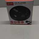 GPX PC332B Portable CD Player with Anti-Skip Protection, FM Radio and Stereo Earbuds - Black