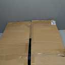 Oversized Outdoor Rocking Chair, High Back Porch Rocker Chair, HDPE All Weather Resistant Rocking Chairs for Patio, 380lbs Weight Capacity, Black