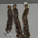P4/27 Blonde Bundles Human Hair Water Wave Bundles 22 24 26 Inch Unprocessed Brazilian Virgin Hair Highlight Brown Water Wave 3 Bundle Human Hair Extensions 50 Gram Per Bundle