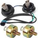 2PCS Knock Sensor Connector Kit &Harness for Chevy Express 1500 2500 3500 (07-03), Suburban 1500 (06-00) / GMC Savana 1500 2500 3500 (07-03), Yukon XL 1500 2500 (06-00) 10456603 12589867