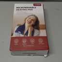 Comfheat Neck Heating Pad Microwavable for Pain Relief, Moist Hot Compress Microwave Neck Warmer Wrap FSA Eligible HSA for Sore Muscles Relief, Lavender Aroma, 25 x 5.7 Inches, Blue