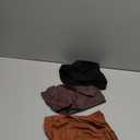 HESTYA Women's Strapless Bralette Bra Seamless Bandeau Soft Stretchy Non-Padded Bandeau Tube Top Sport Bra, 3 Pieces(Small - Medium,Black, Light Caramel, Dark Brown)