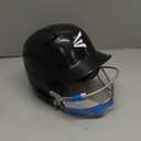 Easton | Alpha Batting Helmet with Facemask | T-Ball/Fastpitch Softball | Multiple Sizes/Colors (Medium/Large (6 5/8" - 7 1/4"), Black)