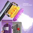Steamer for Clothes,Portable Handheld Garment Steamer, 200ml Capacity,1000W 15s Fast Heat-UP, Leak-Proof Fabric Quick Wrinkle Remover Ceramic Panel, 2-in-1 Dry & Wet Iron for Home and Travel -Purple