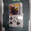 R40s Pro Handheld Game Console, Retro Gaming Console with 3.5-in IPS Screen, 256GB Memory Built-in 30,000 HD Video Games, Portable Video Game Consoles with 3800mAh Battery (White)