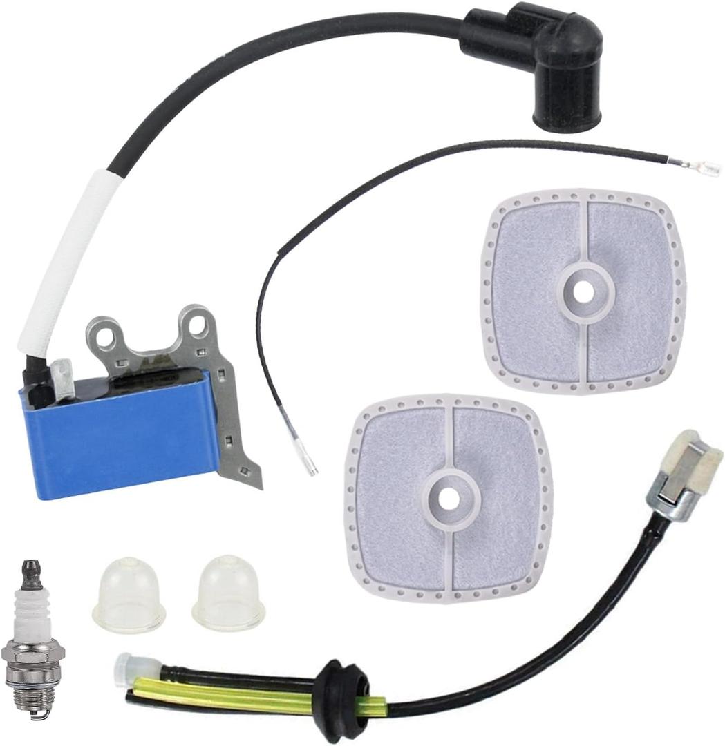 A411001690 Ignition Coil A10070 for Echo Shindaiwa GT-225 GT-225L PAS-225 PE-225 SHC-225 SRM-225 SRM-2320T FH235 LE235 M235 T235 Trimmer Brushcutter