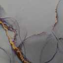 Extended Gaming Mouse Pad, XXL Large Desk Pad 30 x 14 Inch, Big Computer Keyboard Mousepad, Waterproof Mouse Mat with Stitched Edges and Non-Slip Base for Women Office Gaming, Blue Marble