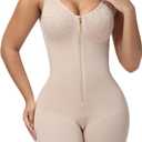 SHAPSHE Fajas Colombianas Cinturillas Reductora y Moldeadora Curvy Faja Hip Lifting Shapewear Body Shaper Abdominal Tummy Control Compression Garment Invisibles for Women TAN 3X-Large