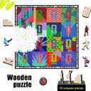 FIFA 2026 Trophy Series - Wooden Puzzle for Adult, 5MM Thick, Creative Collectible Gift for Fans, Officially Licensed Product (MOSAIC-300, 300Pcs)